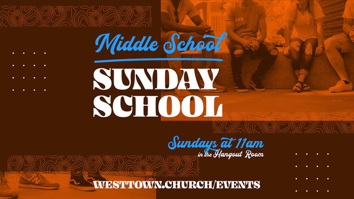 Logo for Middle School Sunday School