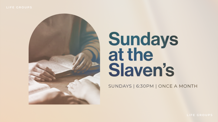 Logo for Sundays at The Slaven's w/John Slaven