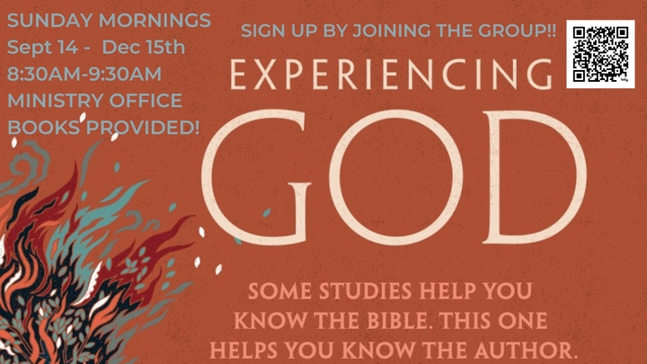Logo for Experiencing God - Fall 2025