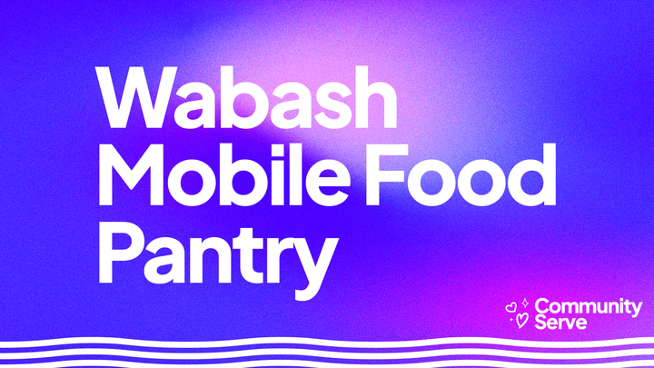 Logo for Community Serve • Wabash Mobile Food Pantry