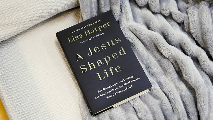 Logo for "A Jesus Shaped Life" (Lisa Harper) - Vickie Pratt