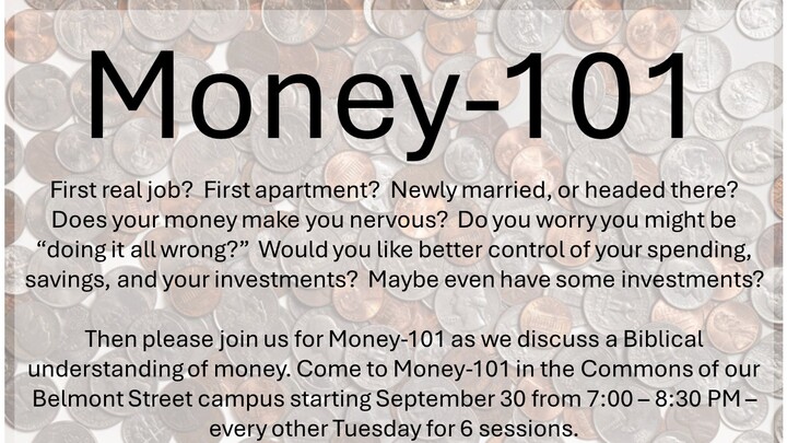 Logo for God and Money 101