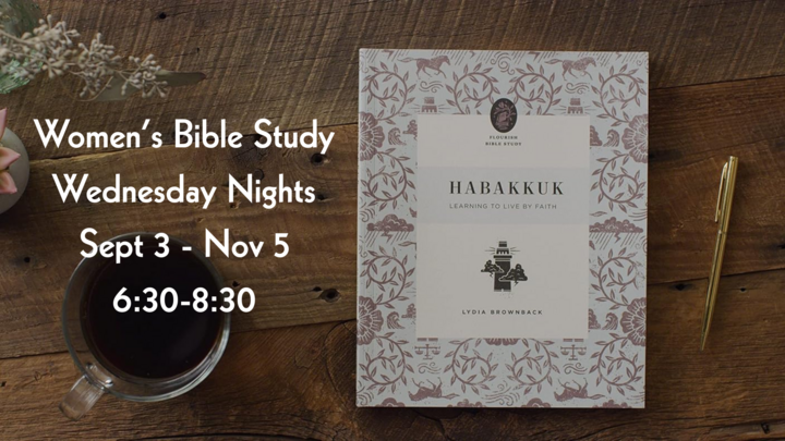 Logo for Women's Bible Study Habakkuk with Martha & Charis