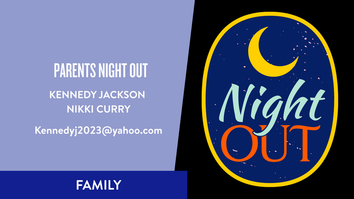 Logo for PARENTS NIGHT OUT
