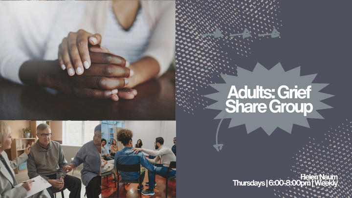 Logo for ADULTS: Grief Share Group