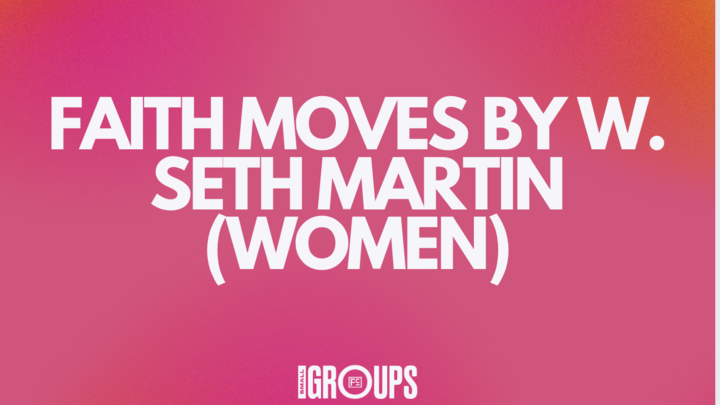 Logo for Faith moves by W.  Seth Martin (Women)