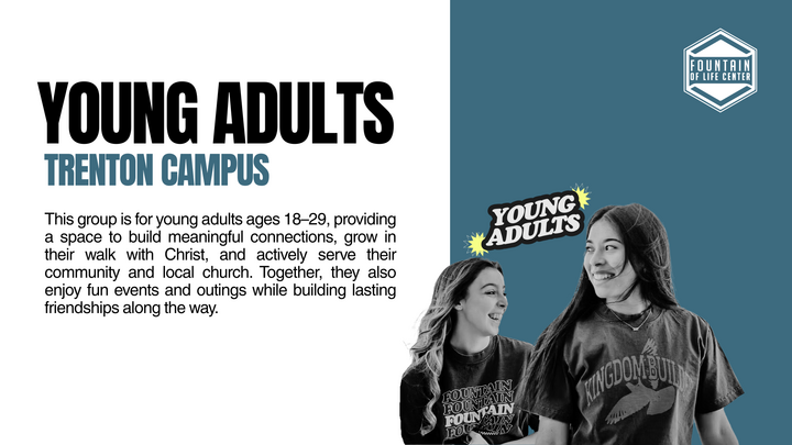 Logo for Young Adults - Trenton Ages 18-29