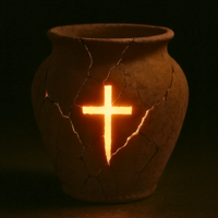 Logo for Cracked Pots | John & Nancy Cain