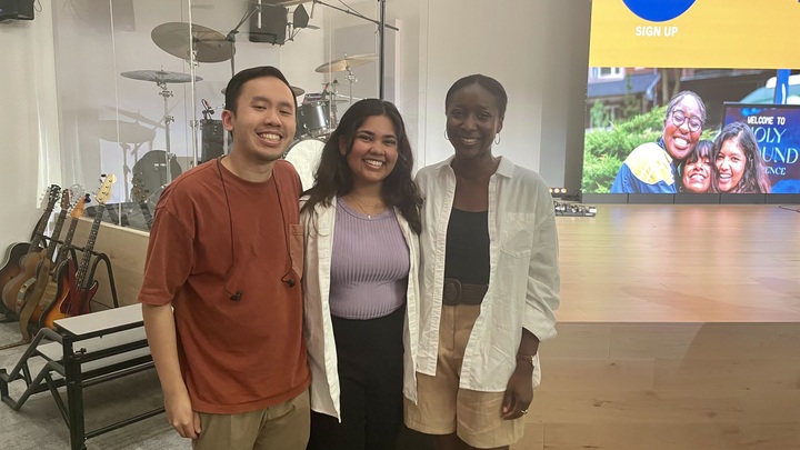 Logo for Fall 2025 CG- Friday Night Spontaneous Worship & Prayer