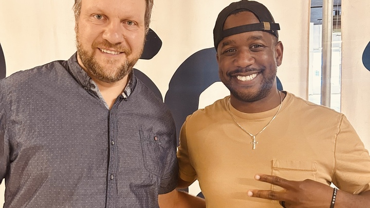 Logo for Fall 2025 CG- Bros, Bibles and Eats