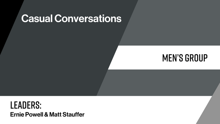 Logo for Men :: Ephrata :: Casual Conversations
