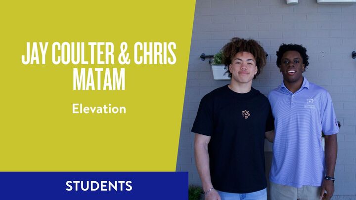 Logo for Elevation: Jay Coulter & Chris Matam