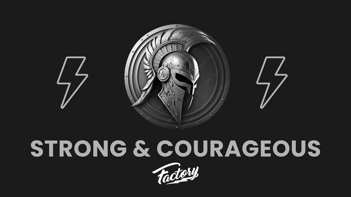 Logo for Strong & Courageous - Will Santos & Steve Neff
