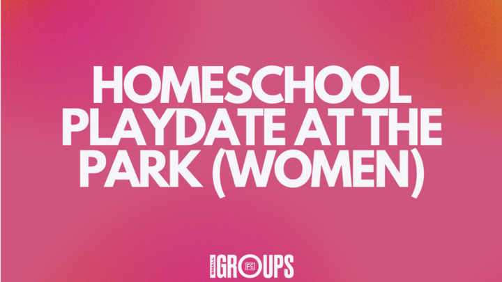 Logo for Homeschool Playdate at the Park (Women)