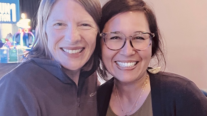 Logo for Woburn Moms (Janne + Michelle)