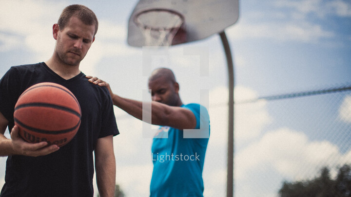 Logo for Pray and Play Men's Active Bible Study