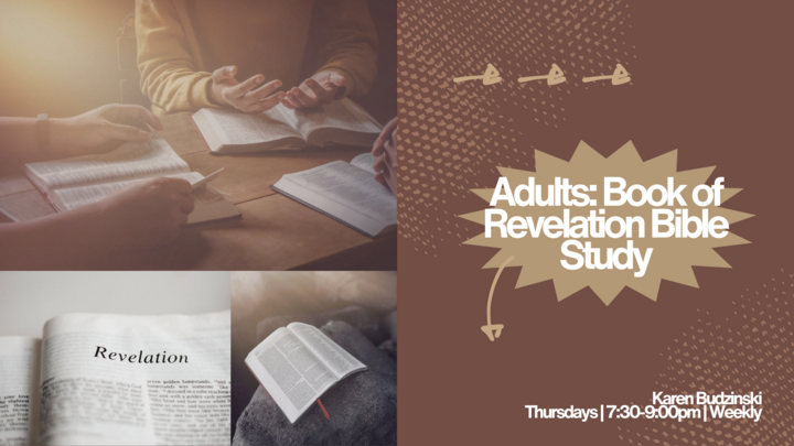 Logo for ADULTS: Book of Revelation Bible Study