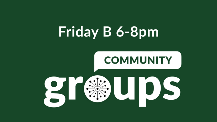 Logo for Community Group (second Fridays)