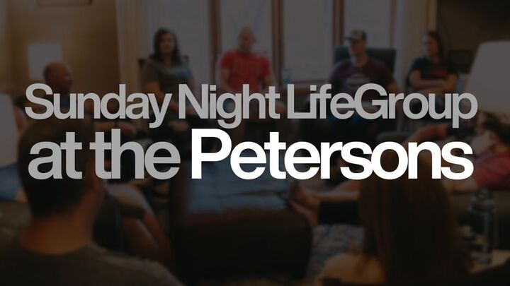Logo for Sunday Night LifeGroup at the Petersons