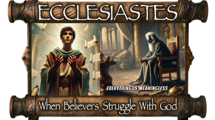 Logo for Agape Class ~ When Believer's Struggle With God ~ Ecclesiastes