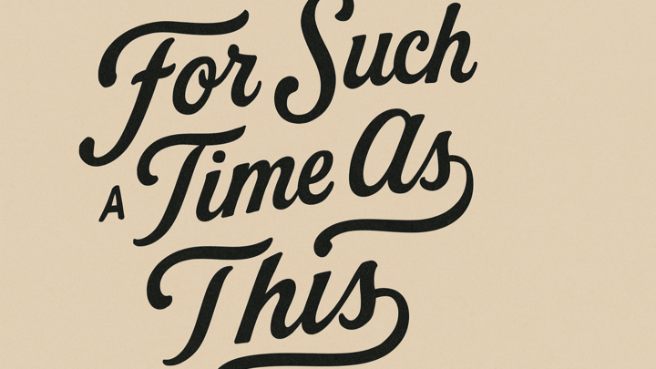 Logo for For Such a Time as This