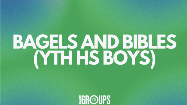 Logo for Bagels and Bibles (YTH HS Boys)