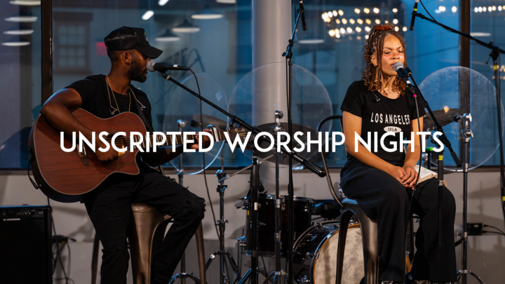 Logo for Unscripted Worship Nights: New Jersey