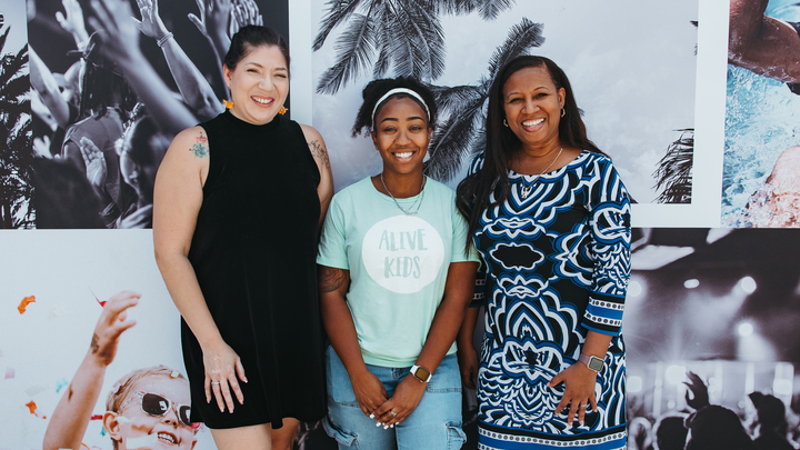 Logo for PIO w/ Johanna, Jimarie & Teri-Ann