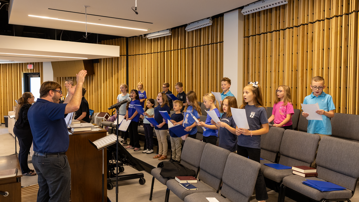 Logo for Grace Notes | Children's Choir