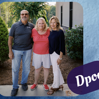 Logo for Dpod: Vincent, Vallie, and Rose's group