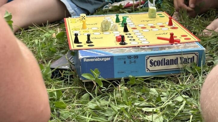 Logo for Fellowship, Food, and Fun