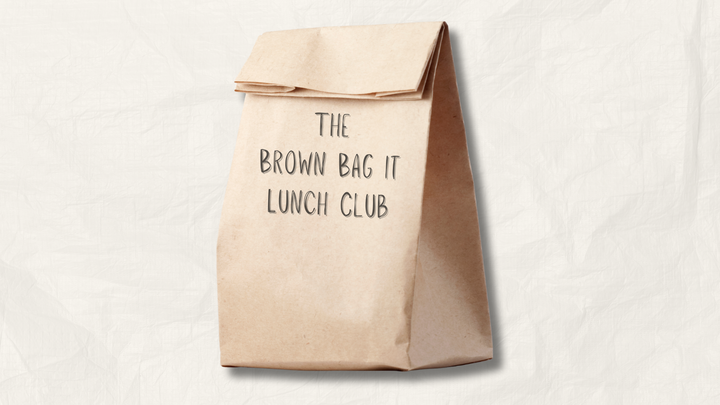 Logo for The Brown Bag It Lunch Club