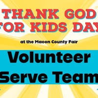 Logo for Thank God For Kids Day Volunteers