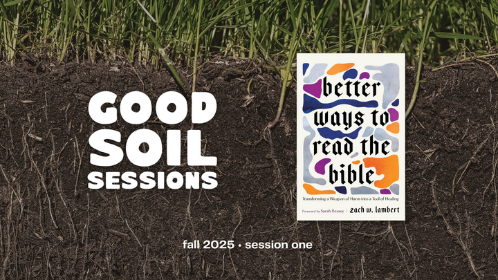 Logo for (MONDAY PM) Good Soil Sessions: Better Ways to Read the Bible