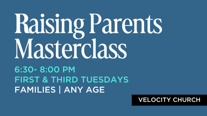 Logo for Raising Parents Masterclass, Fall 2025