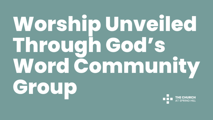 Logo for Worship Unveiled Through God’s Word