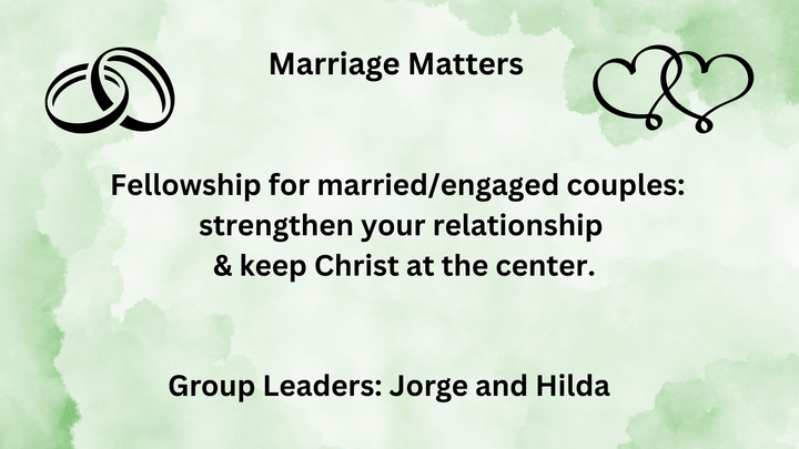 Logo for Hammond - Marriage Life Group&nbsp; &nbsp;