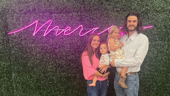 Logo for Friends Becoming Like Family | William + Brooke Farrar