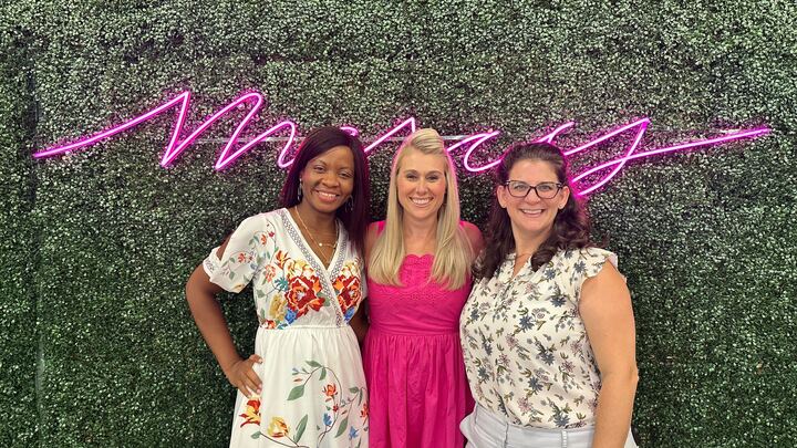 Logo for Anchored Women | Candace Denton + Renee Orsak + Teju Ajagbe