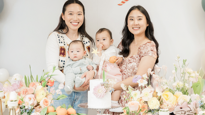 Logo for SGV Moms - Dahyun & Christina