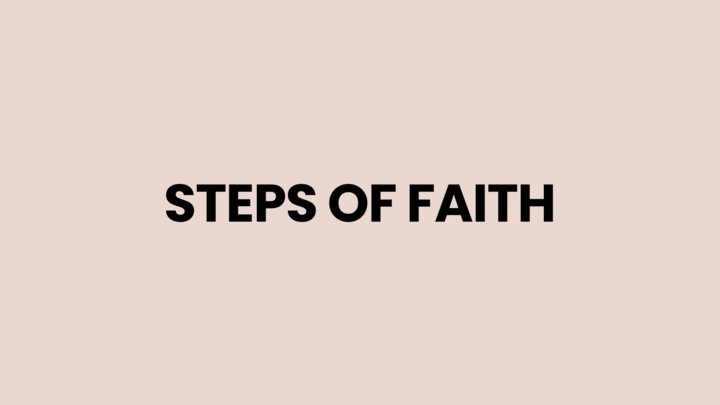 Logo for Steps of Faith