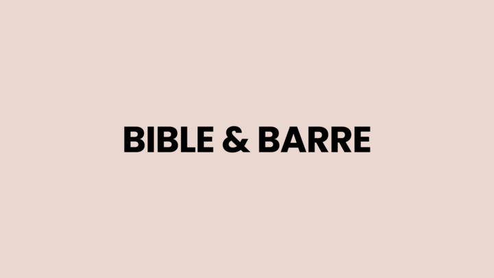 Logo for Bible & Barre