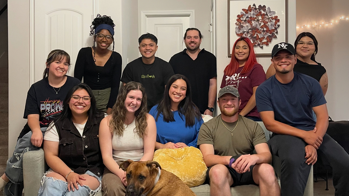 Logo for At the Table | Young Adult Co-Ed | Jeanette Gonzalez, Vanessa Gomez, Connor Cash, + Daniel Alex Cruz