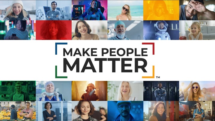 Logo for Make People Matter, Communication 101