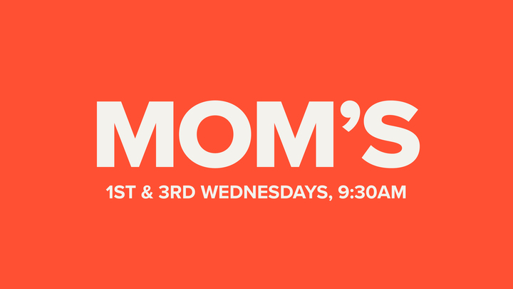 Logo for Moms 1st & 3rd Wednesdays 9:30am