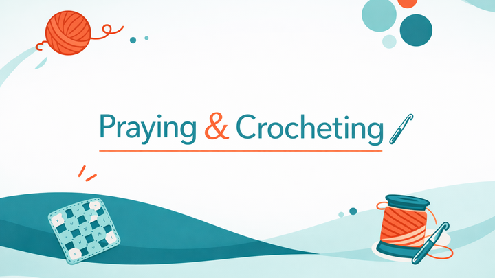 Logo for Praying and Crocheting