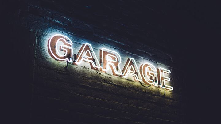 Logo for Garage Guys // Kinder Boys