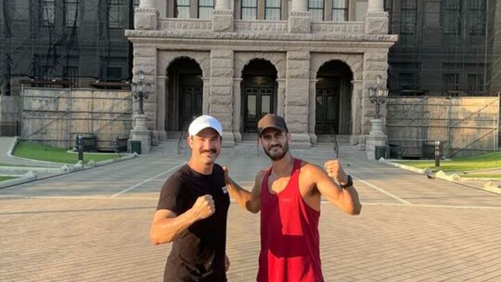 Logo for Austin Justice Run Club | Hector Gonzalez + Joseph Porter