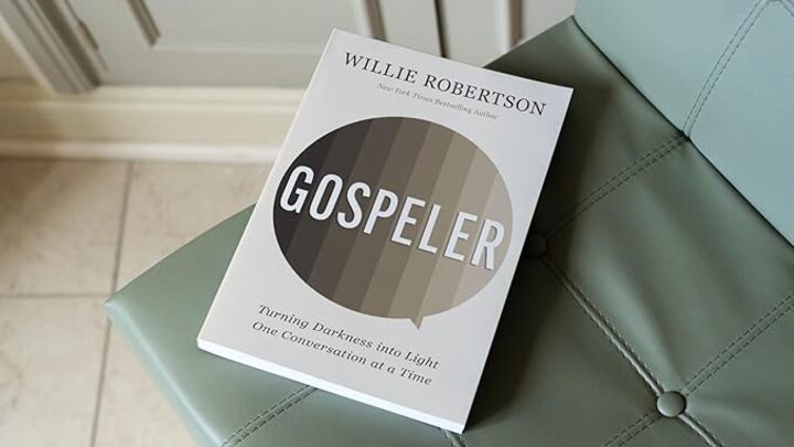 Logo for Men's LifeGroup-"Gospeler: Turning Darkness into Light One Conversation at a Time"