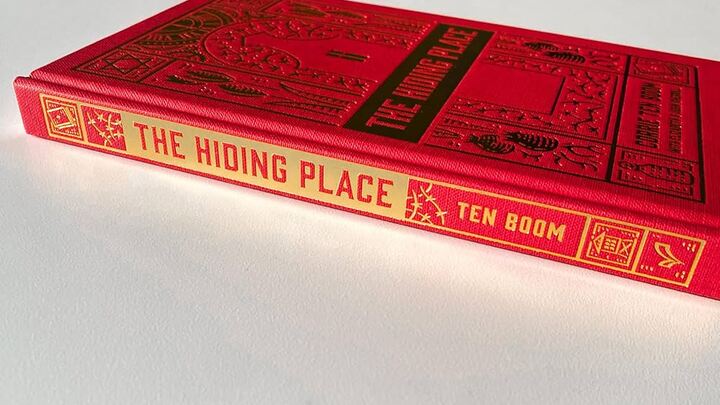 Logo for "The Hiding Place" by Corrie Ten Boom